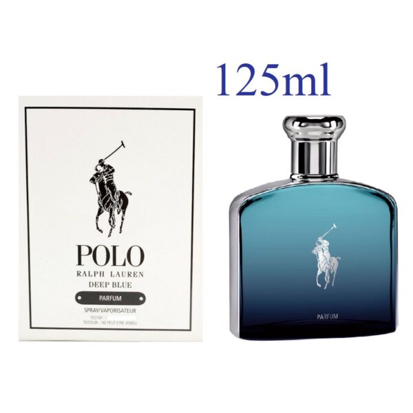 RALPH LAUREN POLO DEEP BLUE PARFUM 125ml (รุ่นเทสเตอร์กล่องสีขาว)