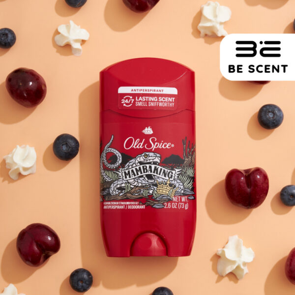 กลิ่น Mambaking เนื้อสีขาว Old Spice โรลออนดับกลิ่นเต่า สูตรเต่าเปียก กลิ่นหวานละมุนสดชื่น หอมวิปครีบ+เบอร์รี่