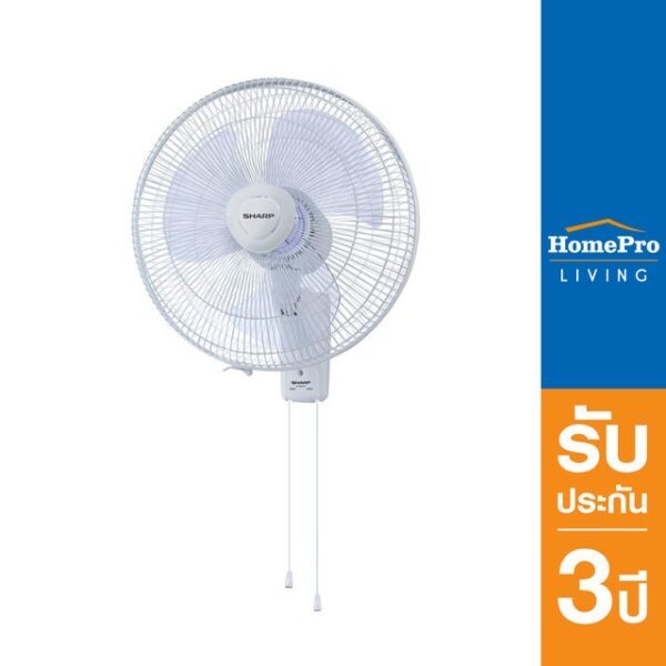 SHARP พัดลมติดผนัง 16 นิ้ว PJ-WA163WH สีขาว