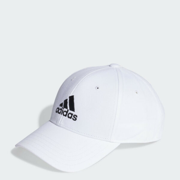 adidas ไลฟ์สไตล์ หมวกเบสบอลผ้าฝ้ายทวิล Unisex สีขาว IB3243