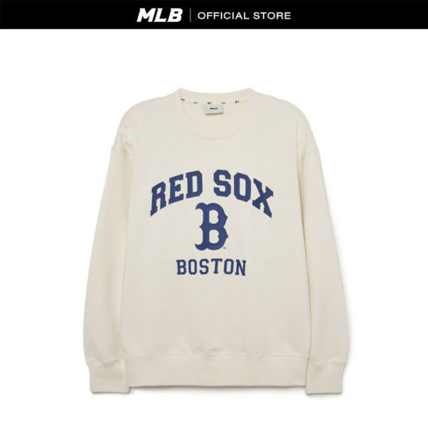 MLB เสื้อสเวตเชิ้ต Unisex รุ่น 3AMTV0134 43CRD - สีขาว