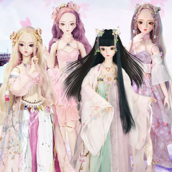 ตุ๊กตาข้อต่อ Dream Fairy 1/3 bjd สีขาว ขนาด 62 ซม.