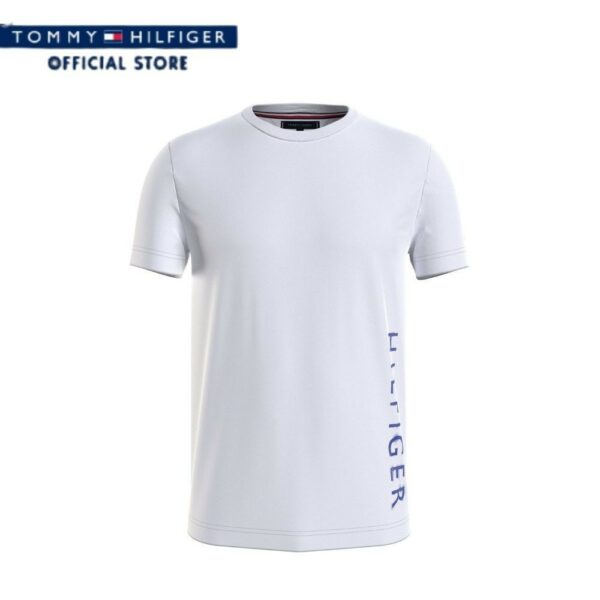 Tommy Hilfiger เสื้อยืดผู้ชาย รุ่น MW0MW31523 YBR - สีขาว