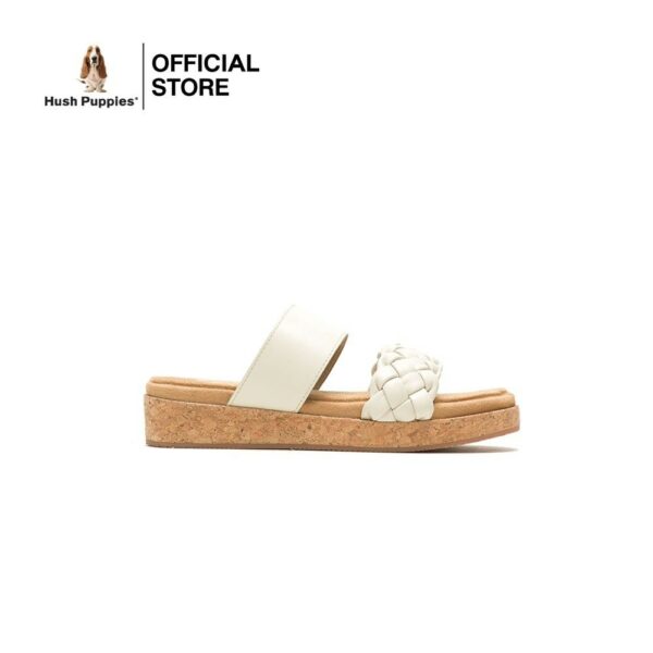 Hush Puppies รองเท้าผู้หญิง รุ่น JUNE SLIDE HP IWSFB0553VC - สีขาว