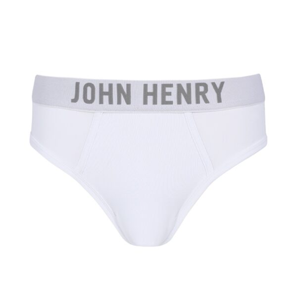 JOHN HENRY UNDERWEAR Black&White ทรงบรี๊ฟ รุ่น JU JU2N001 สีขาว