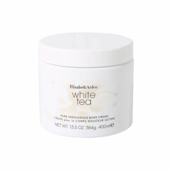 Elizabeth Arden White Tea Pure Indulgence Body Cream 400ml     บอดี้ครีมกลิ่นชาขาว เนื้อครีมเนียนนุ่ม