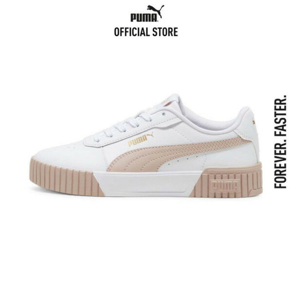 PUMA BASICS - สนีกเกอร์ผู้หญิง Carina 2.0 สีขาว - FTW - 38584924