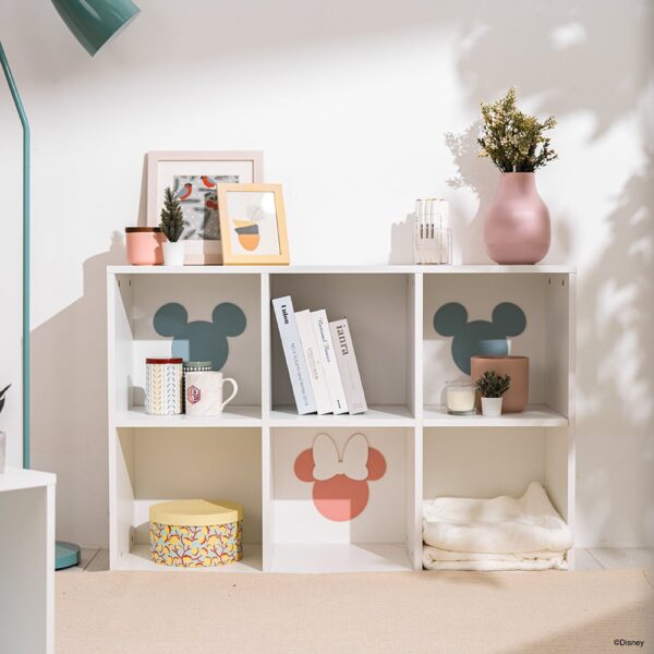 SB Design Square กล่องโล่ง Disney รุ่น MICKEY สีขาว (104.5X35X70 ซม.)  แบรนด์ KONCEPT FURNITURE