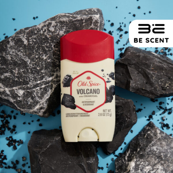 กลิ่น Volcano เนื้อสีขาว Old Spice โรลออนดับกลิ่นเต่า สูตรเต่าเปียก กลิ่นชาโคลเบามากก ไม่ตีกับน้ำหอมแน่นอน