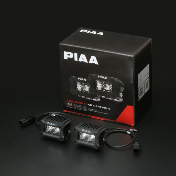 Spotlight PIAA 2000 Series LED Light Pods แสงขาว