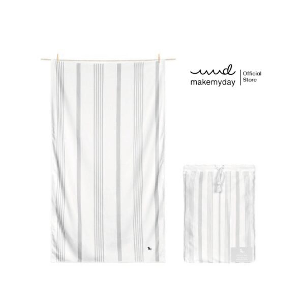 Dock&Bay ผ้าเช็ดตัวแห้งไว รุ่น Home Towel สี JASMINE WHITE (สีขาว) นำเข้าจากอังกฤษ