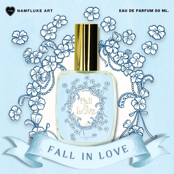 Namfluke Art - น้ำหอม ผู้หญิง ( Fall in Love ) EDP ติดทนนาน - กลิ่นดอกไม้สีขาว หอม สะอาด สดชื่น - ขนาด 50 ml.